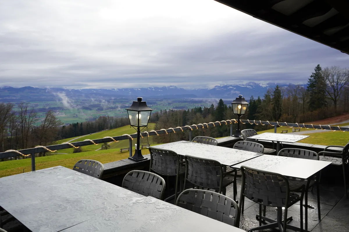 Das Restaurant Hochwacht ist sanierungsbedürftig.